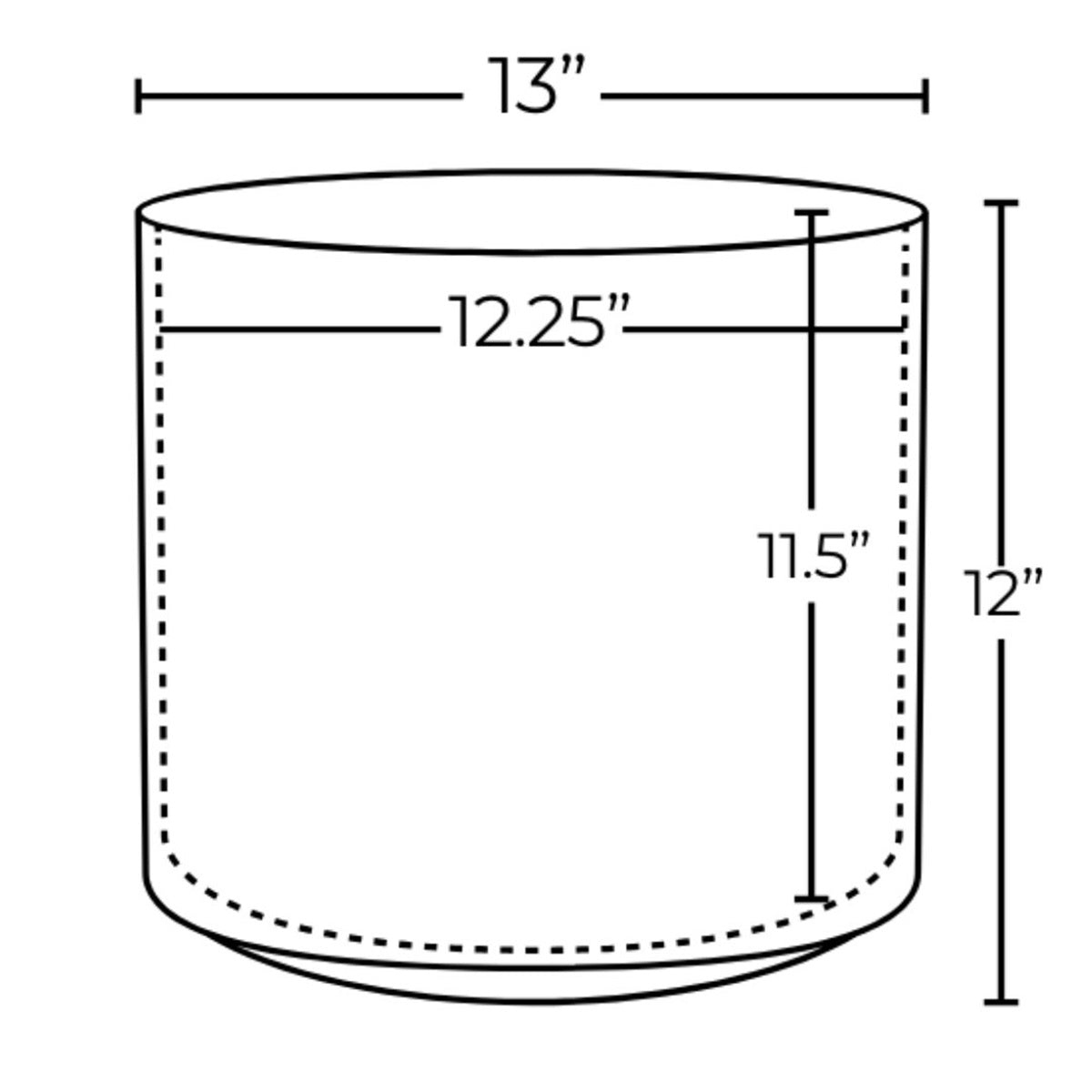 Solid Goods Planter with Stand