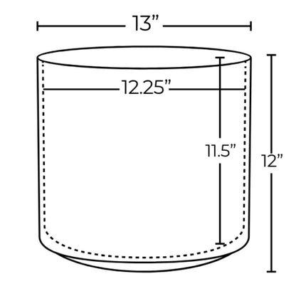 Solid Goods Planter with Stand